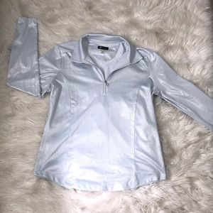 Workout half zip jacket